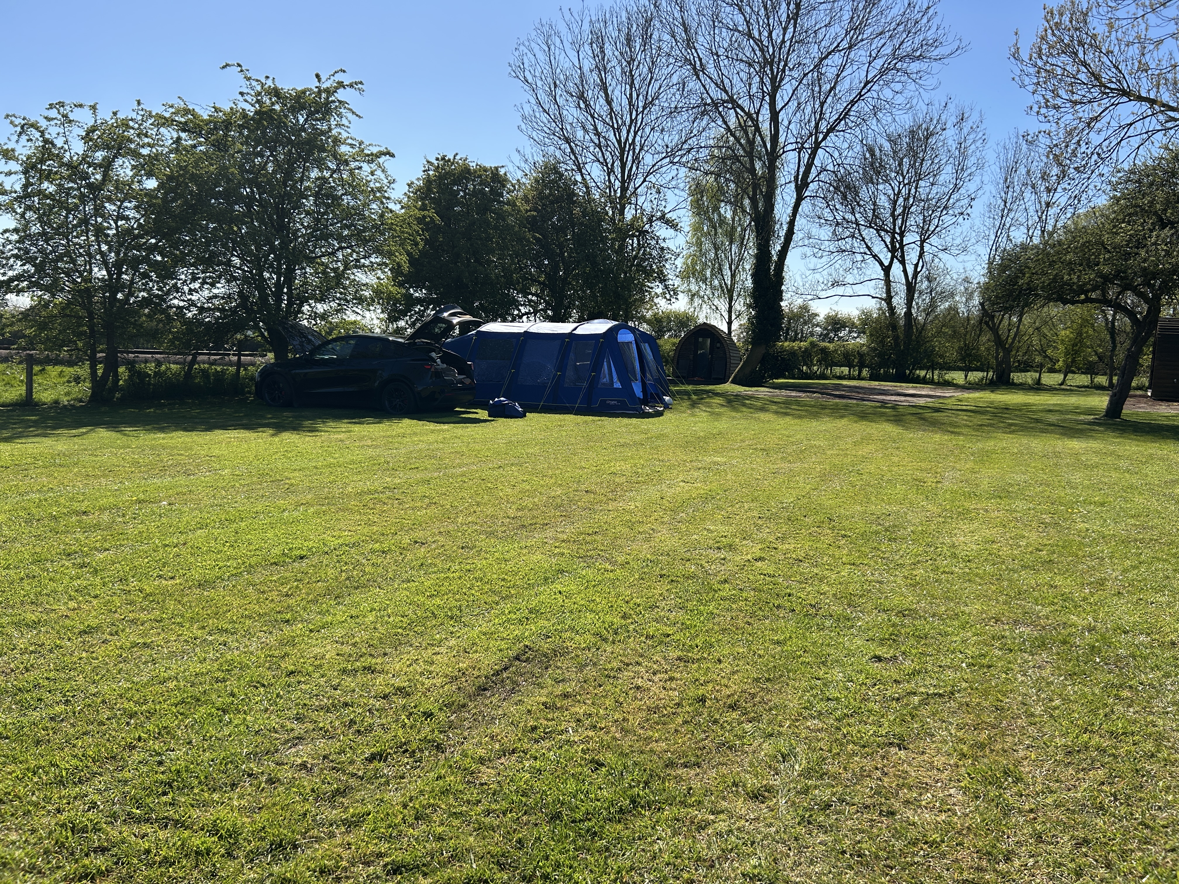 Grass Pitch for Tents
